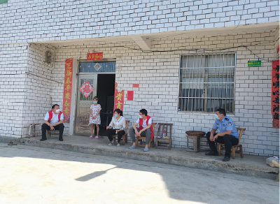 万峪河乡：志愿红疫情防控一线显担当