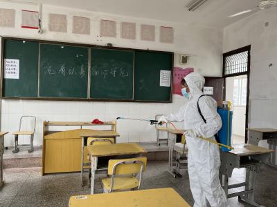 房县各学校全力做好开学准备工作