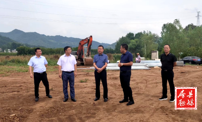 林云国到军店化龙调研指导蔬菜产业和乡村振兴工作