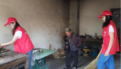 化龙堰镇财政所：把志愿服务送到群众心坎里