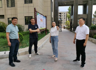 王玲指导白土村开展美好环境与幸福生活共同建设活动