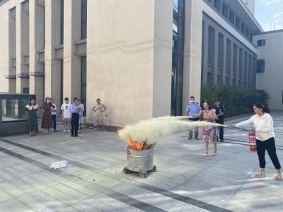 县总工会：开展消防演练 筑牢安全防线