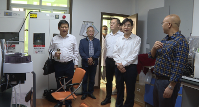 市公检中心来房调研省级黄酒产品质量检验检测中心项目建设情况