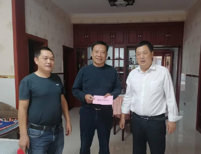 县农经中心：九九话重阳  慰问暖人心