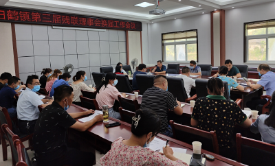 白鹤镇第三届残疾人理事会换届选举工作顺利完成