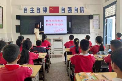 大木厂镇大木小学：杜绝校园欺凌 构建和谐校园