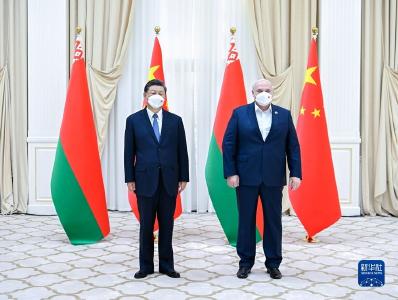 习近平会见白俄罗斯总统卢卡申科 