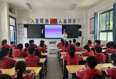 大木厂镇大木小学：网络安全传教育进校园