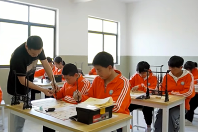 窑淮学校开展少年宫活动