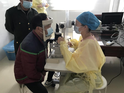 九道乡卫生院组织开展“健康快车光明行”筛查活动