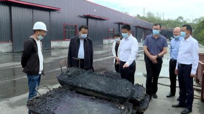 省委第十一巡视组组长李平来房调研