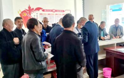 九道乡退役军人服务站：上门激活发放优待证