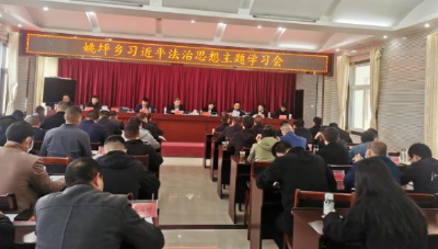 姚坪乡：掀起学习宣传法治思想热潮