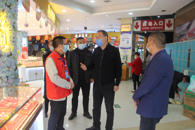 房县市场监管局开展疫情防控督导检查