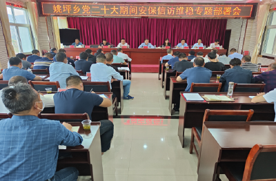 姚坪乡：夯实“三强化”举措 忠诚履职保平安