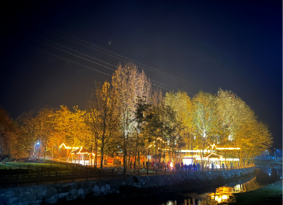 化龙堰镇上湾村：“夜经济”点亮乡村“夜生活”