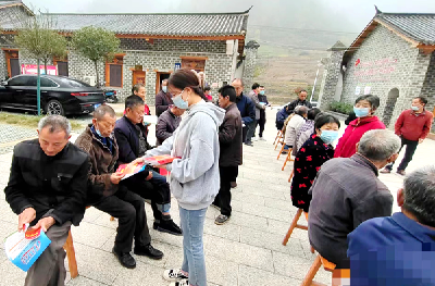 五台乡：宪法宣传在进行 法治思想入人心