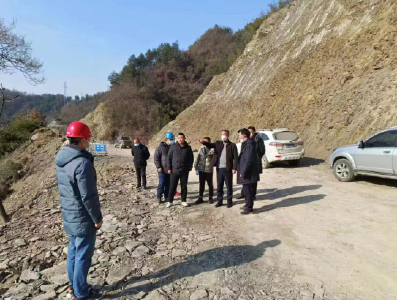 县交通局：加快推进中宝路重点项目建设