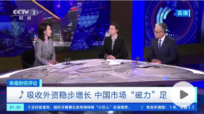 吸收外资增长稳 中国市场“磁力”足