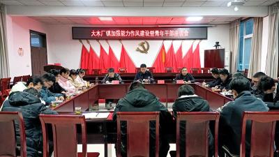 大木厂镇召开加强能力作风建设暨青年干部座谈会