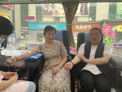 红塔镇财政所：组织开展献血活动