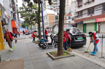 县人社局：志愿服务在一线 文明创建树新风