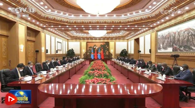 习近平同刚果（金）总统举行会谈