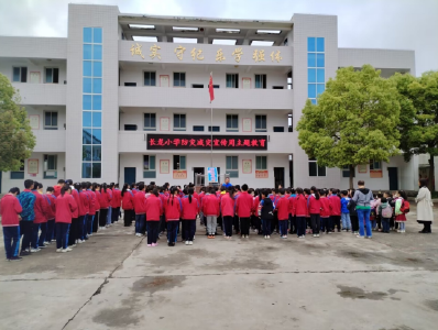 白鹤镇长龙小学：开展防灾减灾教育活动