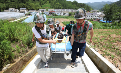  房县：开展水库防汛实战演练