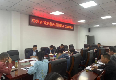 中坝乡：把稳“小切口” 做好便民服务“大文章”