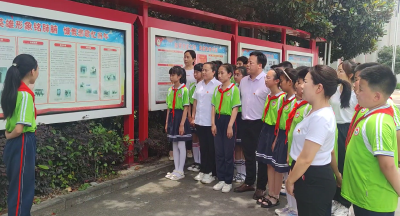 房县天明小学：开展“红领巾小小讲解员”志愿服务活动