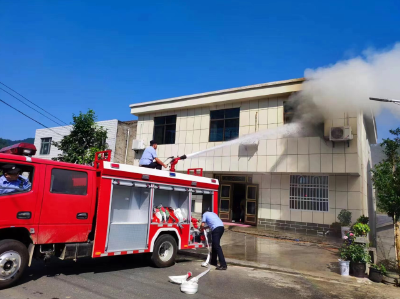 房县门古寺镇：火患警情快处理 消防小站保民安