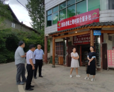 省供销社来房验收“美好环境与幸福生活共同缔造‘以奖代补’项目建设”工作