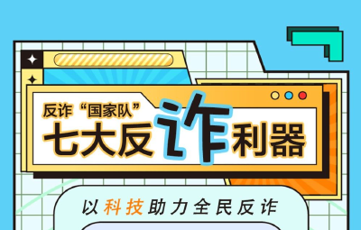 “大国科技”系列 科普图解 | 以科技助力全民反诈 反诈“国家队”推出七大反诈利器 
