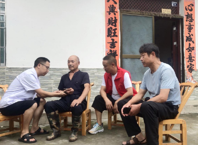 野人谷镇：打通“最后一公里”   情暖退役军人心