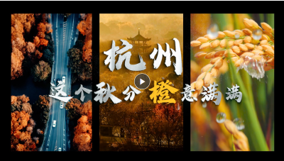 这个秋分 杭州亚运会“橙”意满满