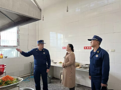 消防检查进校园，把好学校防火关