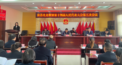 化龙堰镇第十四届人民代表大会第五次会议圆满召开