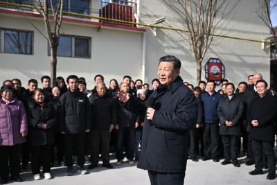 独家视频丨习近平：我心里一直惦念着受灾地区和人民