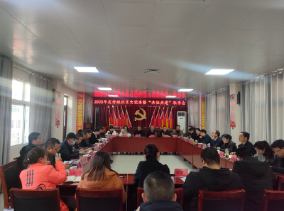 老城社区召开2023年第四季度大党委暨共驻共建联席会议 