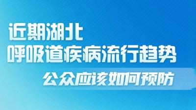 一图读懂丨近期湖北呼吸道疾病流行趋势 公众应该如何预防?