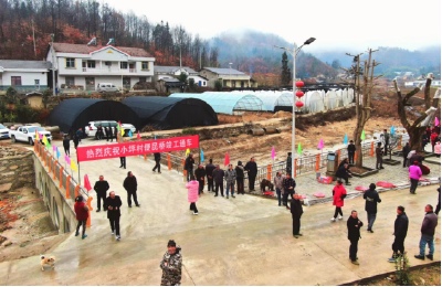 万峪河乡：建成便民桥 便民更暖心