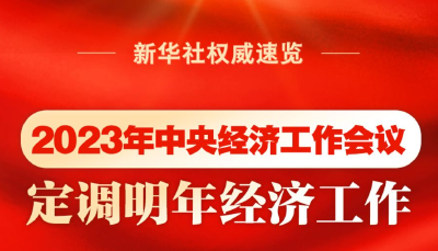 新华社权威速览｜2023年中央经济工作会议，定调明年经济工作