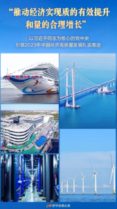 “推动经济实现质的有效提升和量的合理增长”——以习近平同志为核心的党中央引领2023年中国经济高质量发展扎实推进