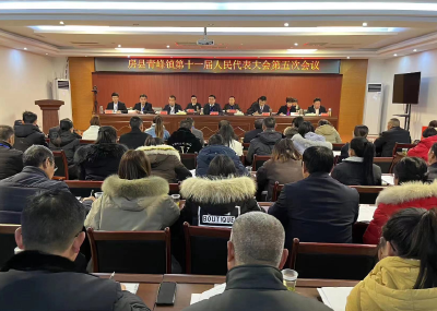 青峰镇第十一届人民代表大会第五次会议胜利闭幕
