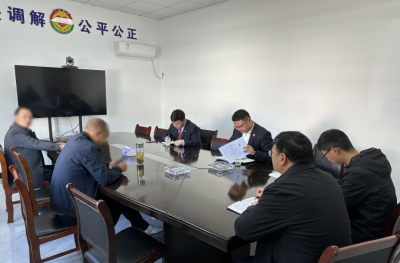 军店法庭诉前调解：集中“坐诊”合力“治未病”