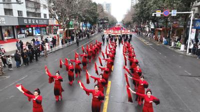 房县人社局：正月十三大巡游  舞出人社精气神