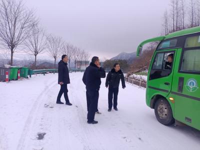 门古寺镇：以雪为令 全力筑牢雪天道路交通安全防线