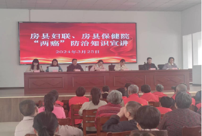 县保健院：开展“两癌”知识筛查讲座