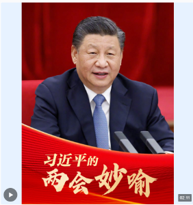 微视频丨习近平的两会“妙喻”